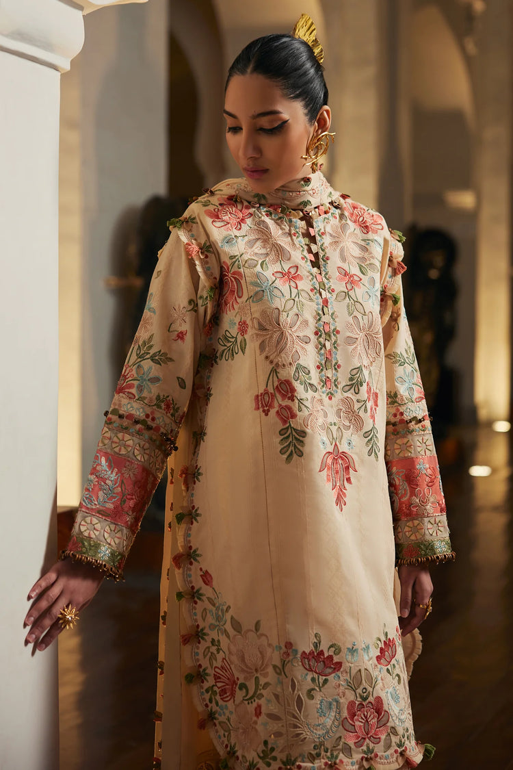 ELAN LUXURY UN-STITCHED 3PC | EL25-07 B