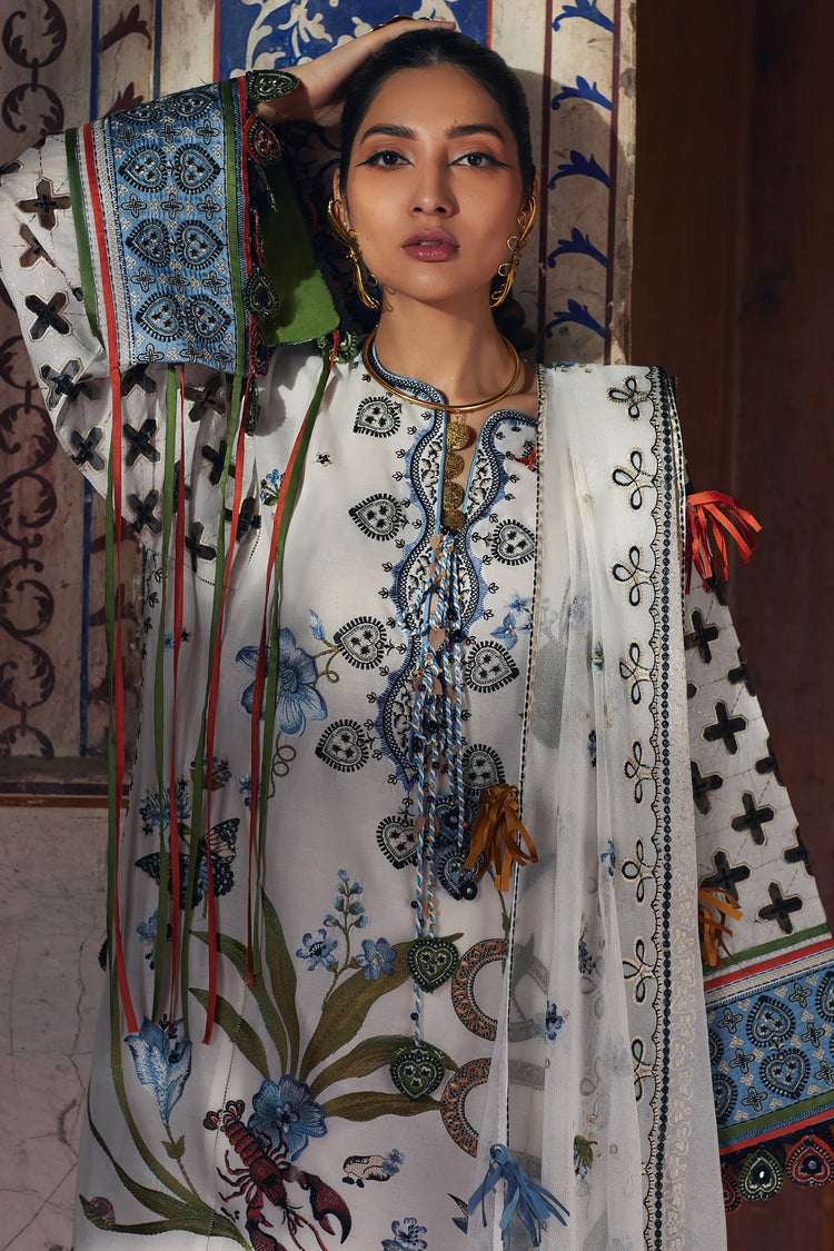 ELAN LUXURY UN-STITCHED 3PC | EL25-04 B