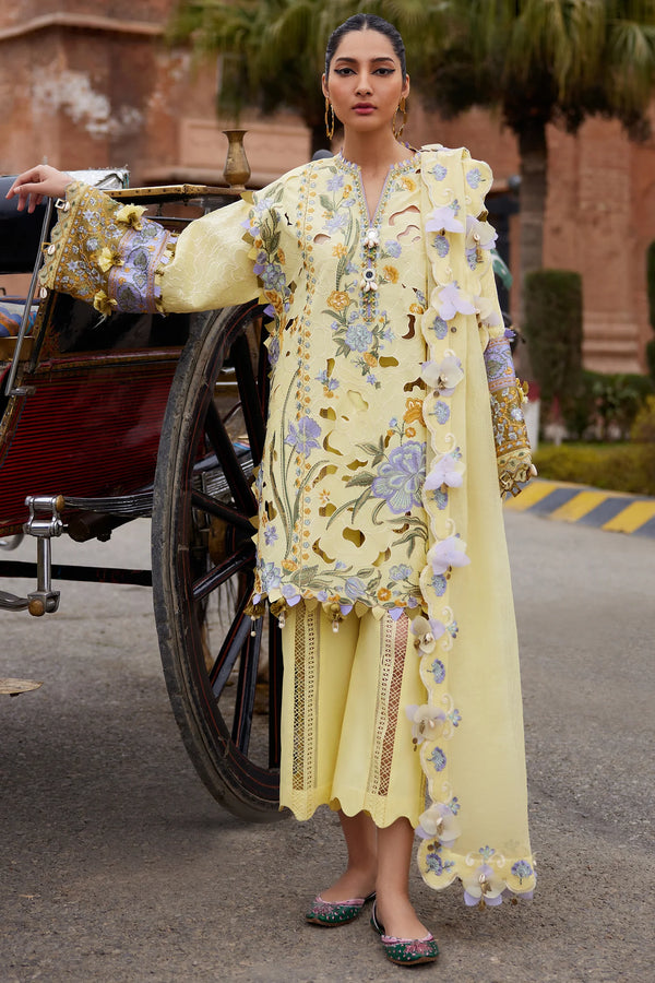 ELAN LUXURY UN-STITCHED 3PC | EL25-09 A