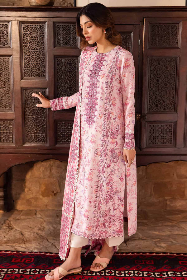 ZAHA LUXURY LAWN |UNSTITCHED 3PC|ZL24-10 B