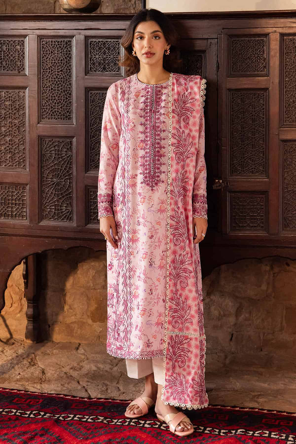 ZAHA LUXURY LAWN |UNSTITCHED 3PC|ZL24-10 B