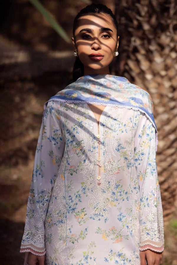 ZAHA LUXURY LAWN |UNSTITCHED 3PC| ZL24-03 B