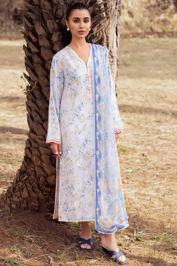 ZAHA LUXURY LAWN |UNSTITCHED 3PC| ZL24-03 B