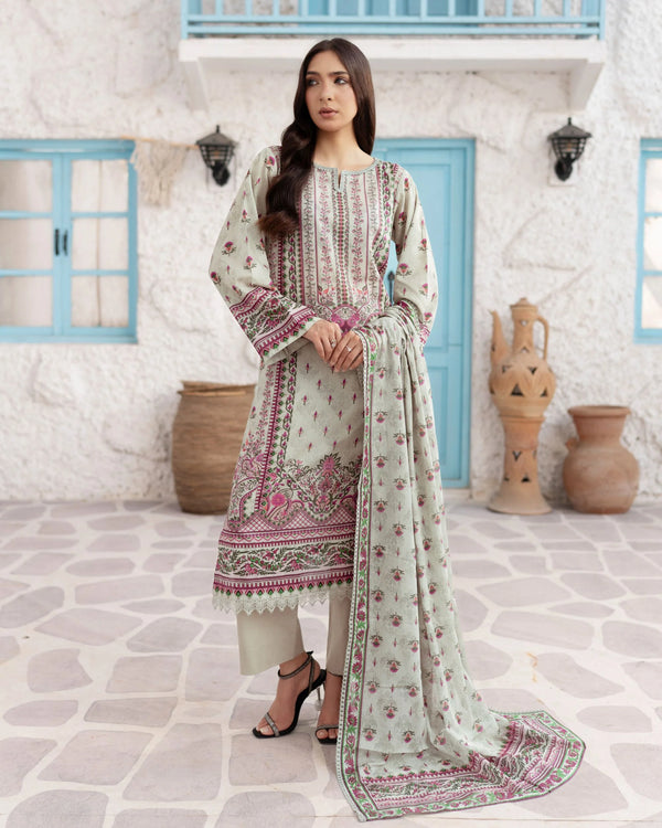 EASY BREEZY (VOL-3) BY ZARINEH UN-STITCHED 3 PC| D-9