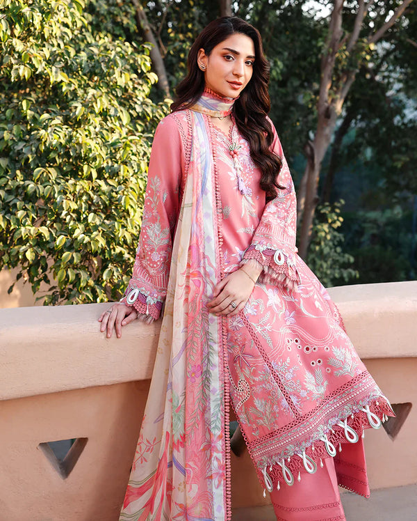 SUMMER REVERIE BY ROHEENAZ UN-STITCHED 3PC | Velora