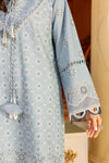 ZELLBURY CHIKANKARI UN-STITCHED 3PC | 4003