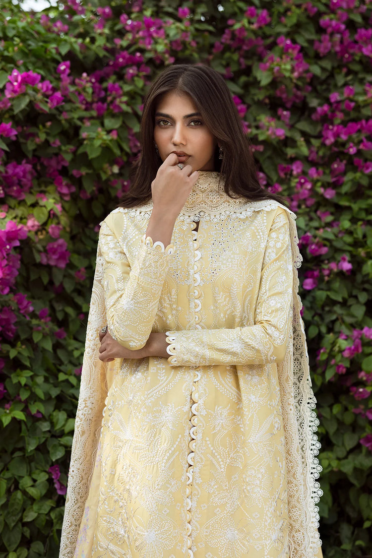 MULAAQAT BY AFROZEH UN-STITCHED 3PC | Taqdeer