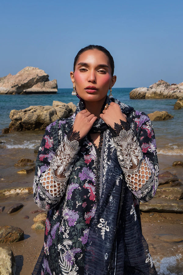 AFROZEH ENDLESS SUMMER UN-STITCHED 3PC | Velour