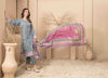 FARIDEH BY TAWAKKAL |UNSTITCHED LAWN 3PC|D-2598