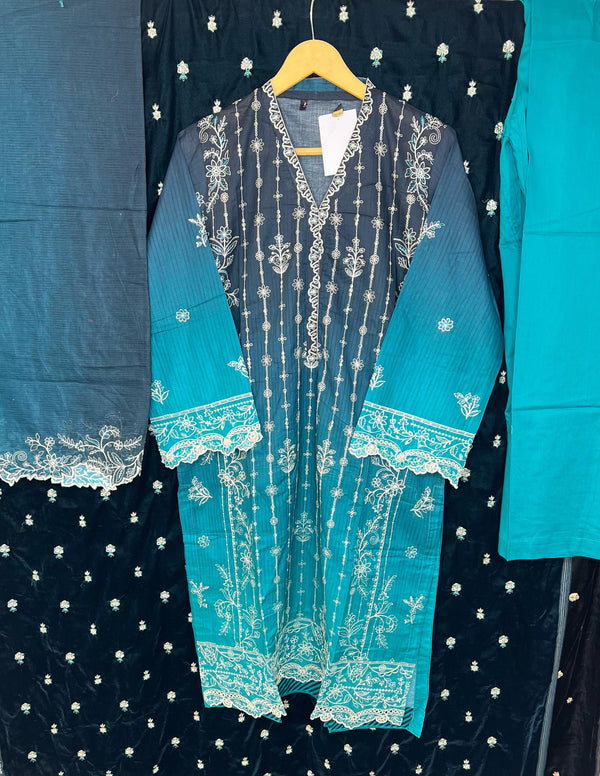 BIN SAEED HEAVY STITCHED EMBROIDERED D-22