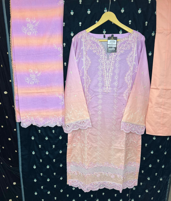 BIN SAEED HEAVY STITCHED EMBROIDERED D-28