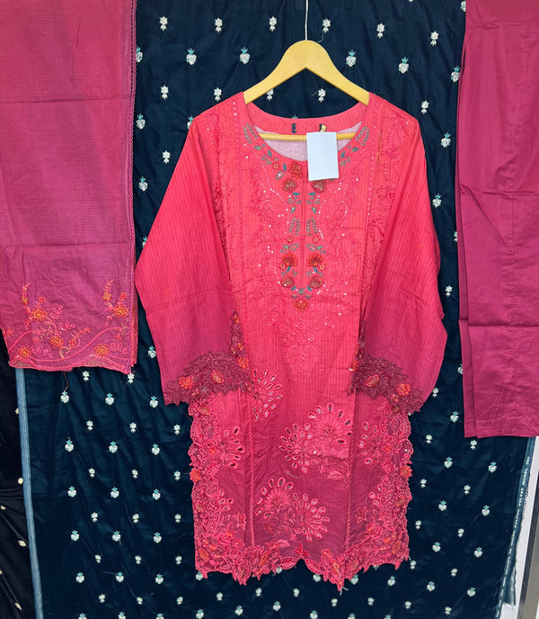BIN SAEED HEAVY STITCHED EMBROIDERED D-31