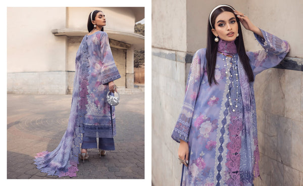 MAYA BY NUREH UN-STICHED 3 PC| NS-119