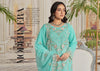 ALISHBA PREMIUM SEMI-STITCHED CHIFFON | D-09