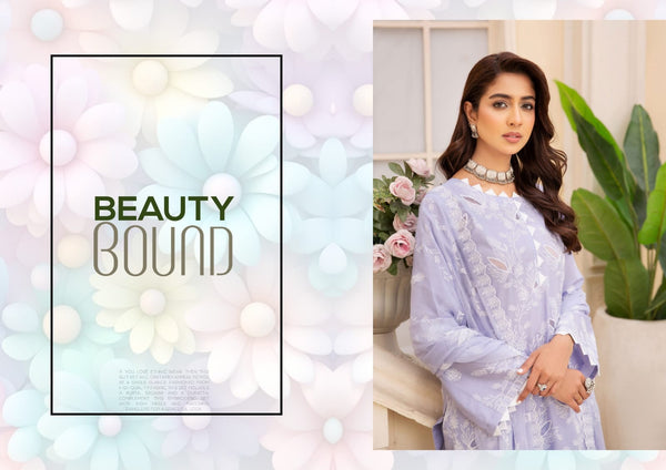 LAWNKARI BY KHOOBSURAT UN-STITCHED 3PC | D-KL-01
