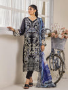 ZARA ALI BARIYA SEMI STITCHED '24- D05
