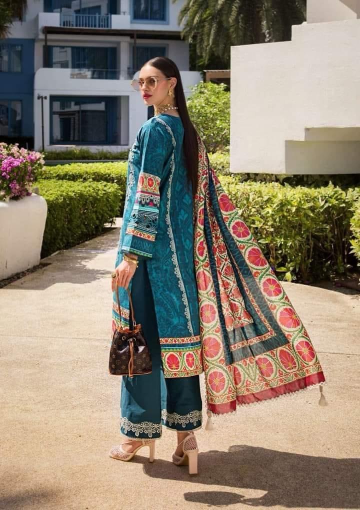 ELAF PREMIUM PRINTED LAWN | D-26