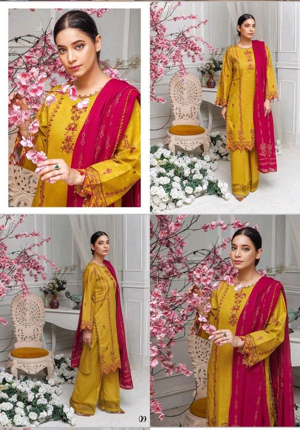 SEHAR BY HUMDUM JACQAURD LAWN | D-37
