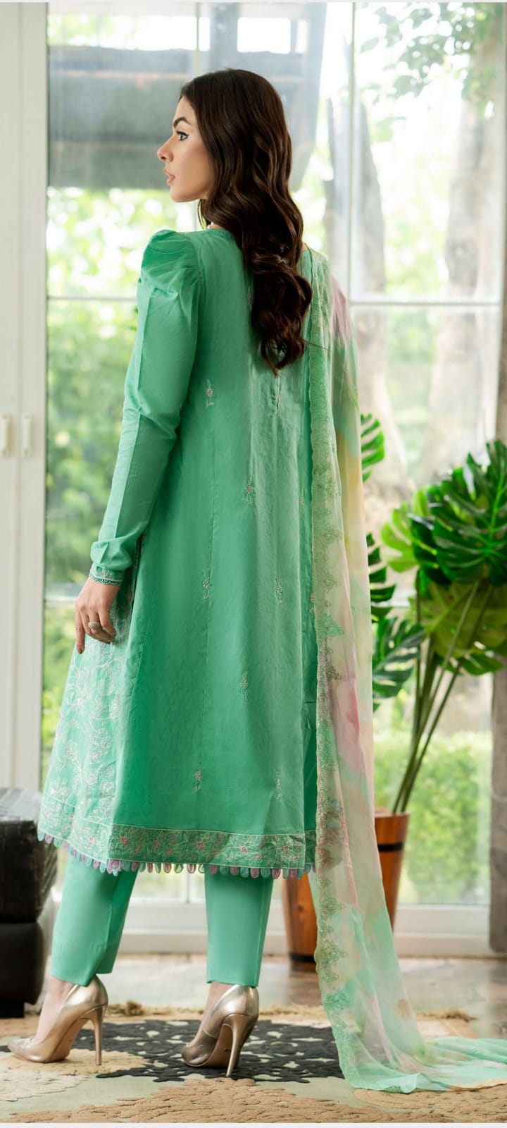 ZENITH LAWN EMBROIDERED UN-STITCHED | D-47
