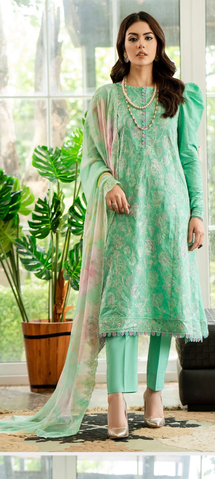 ZENITH LAWN EMBROIDERED UN-STITCHED | D-47
