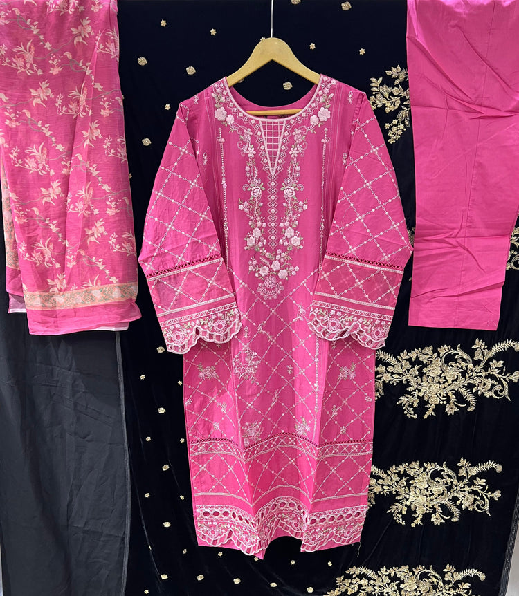 BIN SAEED STITCHED LAWN 2025 -03