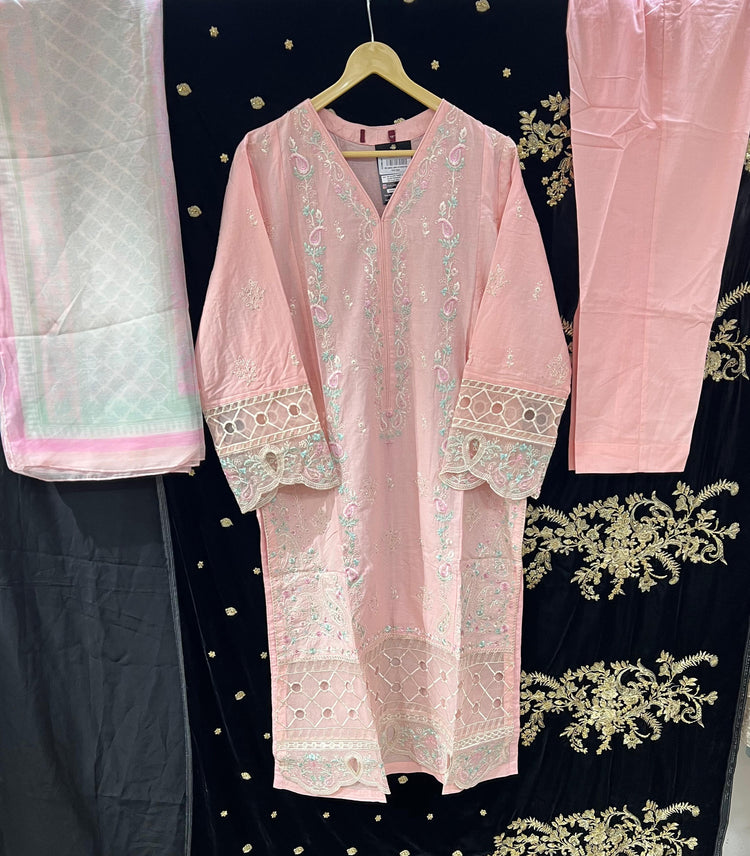 BIN SAEED STITCHED LAWN 2025 -04