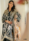 SUNSHINE BLOOM - COTTON SILK | UN-STITCHED-3PC | S-08