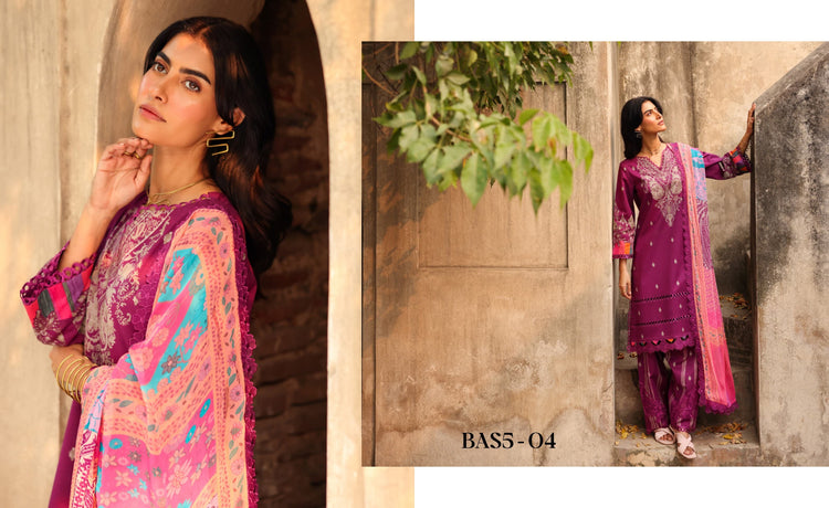 BASANT BY CHARIZMA LUXURY LAWN | D-07