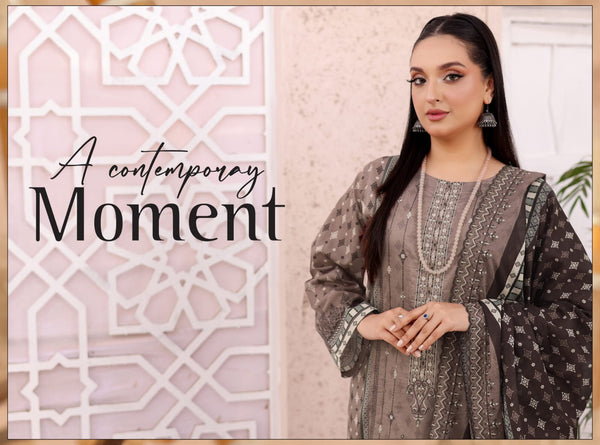 ARUSHA BY RANA ARTS UN-STITCHED 3PC | D-02