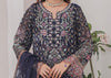 MAAHI BY HANNAN FABRICS SEMI-STITCHED 3PC | D-01