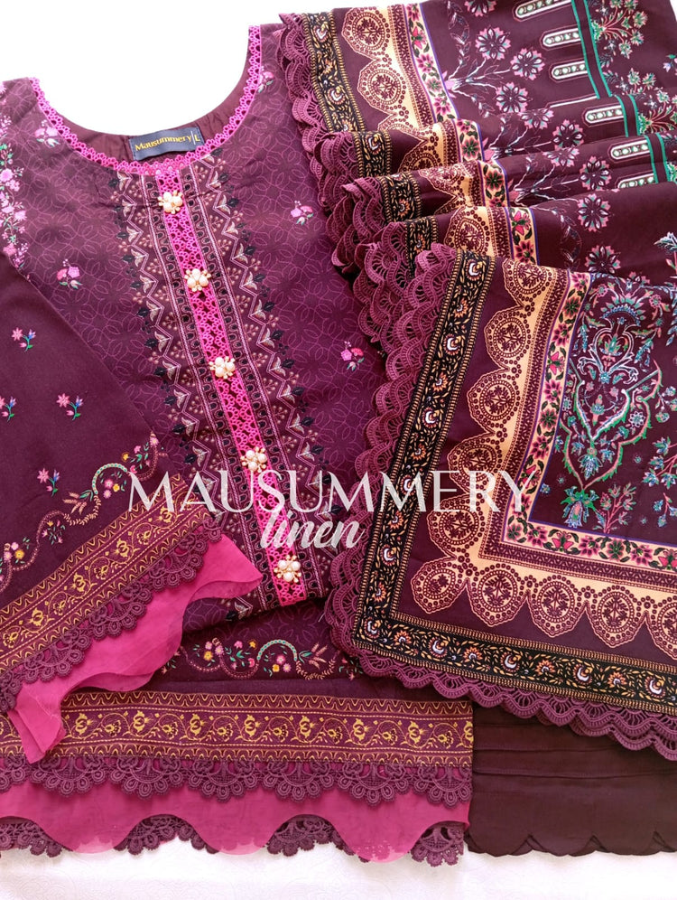 MAUSUMMERY LINEN RTW D-11