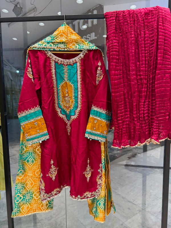 Heer Raw Silk Zoya Ahmed D-03 B