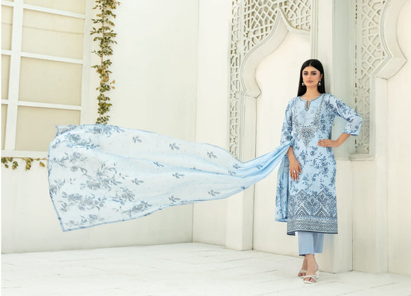 JAHZARA BY TAWAKKAL UN-STITCHED 3PC | D-04