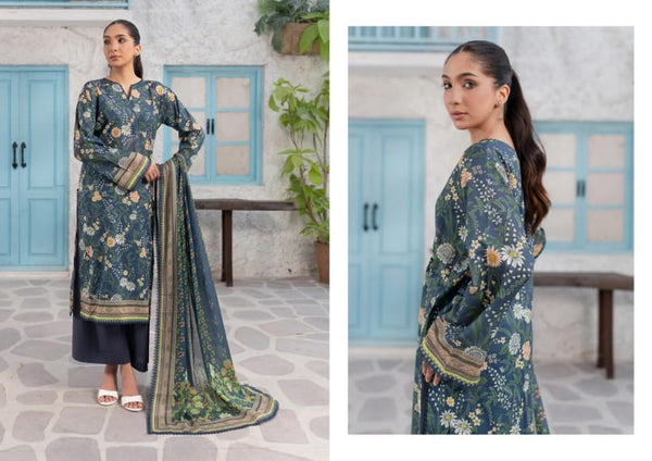 EASY BREEZY (VOL-3) BY ZARINEH UN-STITCHED 3 PC| D-5