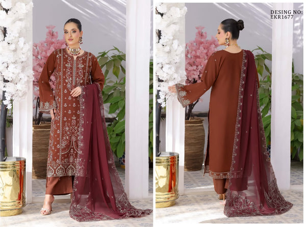 FIZA BIN HAMEED CHIFFON COLLECTION -D01