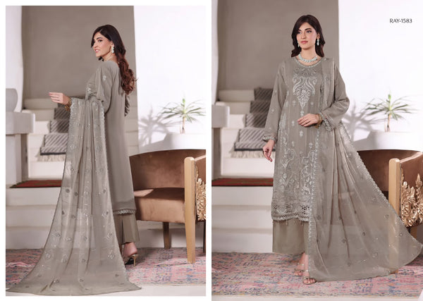KHUSBO BIN HAMEED CHIFFON COLLECTION -D06