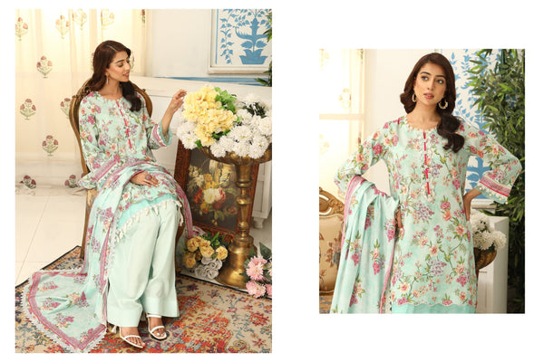 MAUSUMMERY LUXURY LAWN STITCHED | D-02