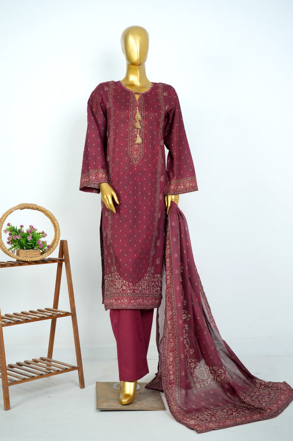 BIN SAEED PRINTS STICHED-D 06