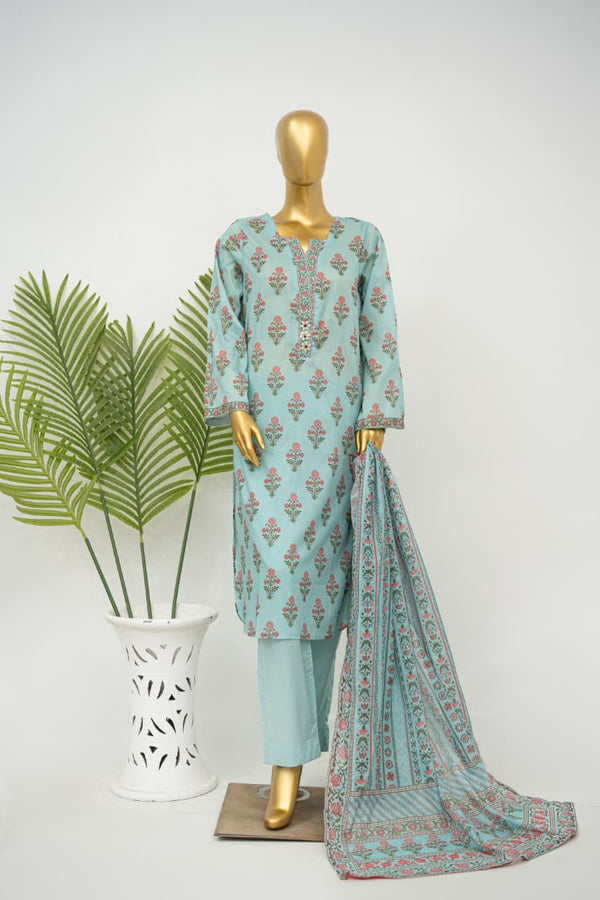 BIN SAEED PRINTS STICHED-D 03