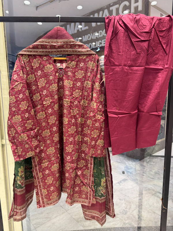 Bin Saeed Lawn Printed 100914 D-08