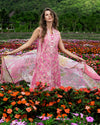 THE SECRET GARDEN BY MUSHQ UN-STITCHED 3PC | Whimsical Scent
