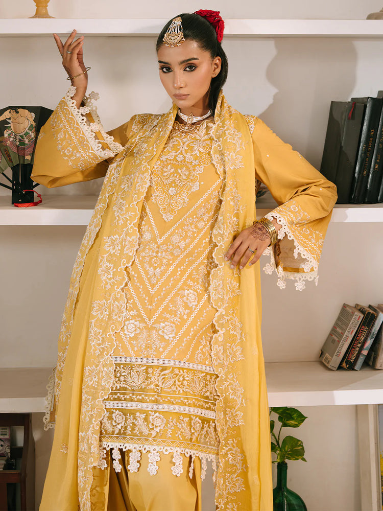SHANAYA BY MAHNUR UN-STITCHED 3PC | Zunaira