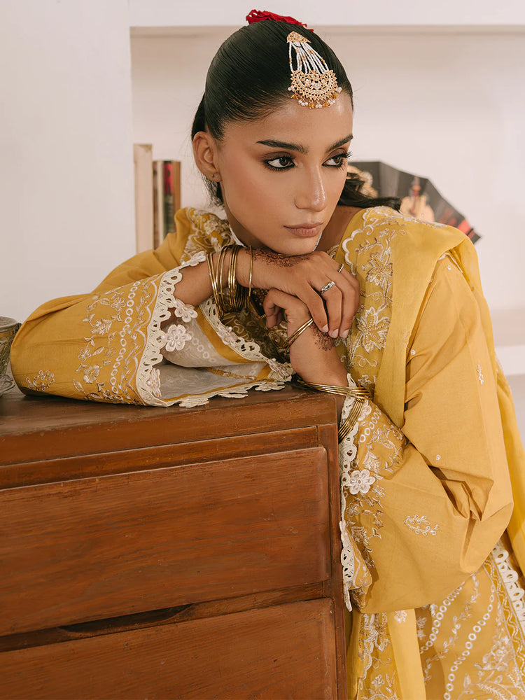SHANAYA BY MAHNUR UN-STITCHED 3PC | Zunaira