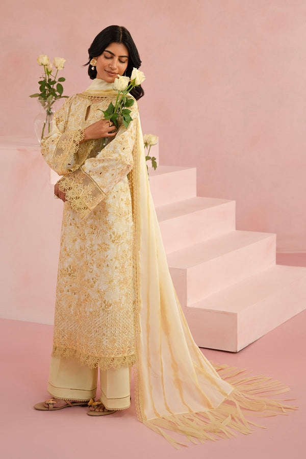 FLORAL CHARM BY AFROZEH UN-STITCHED LAWN-ARBOR