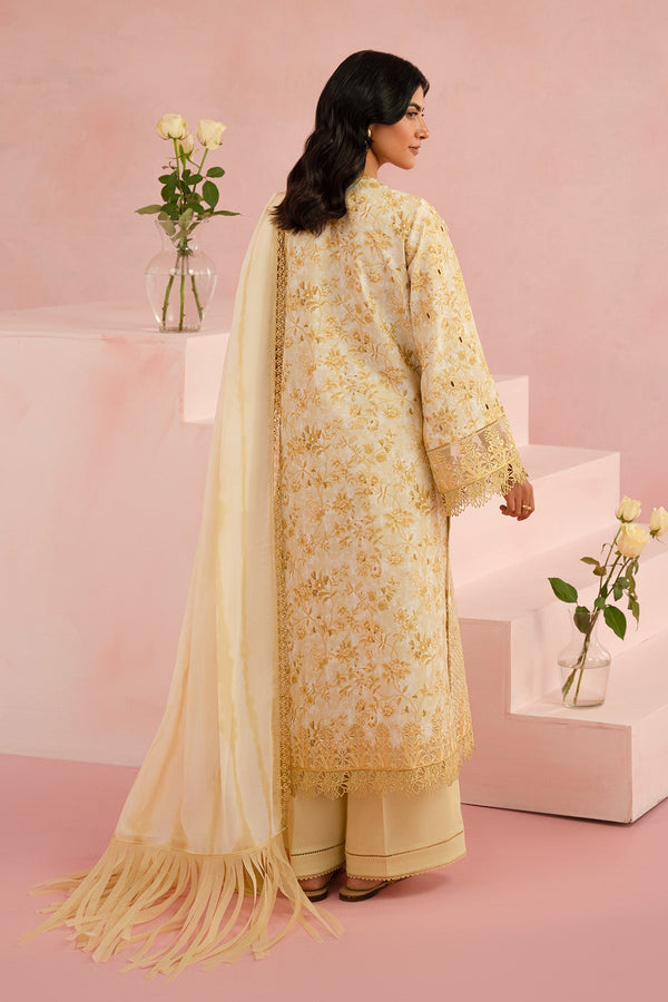 FLORAL CHARM BY AFROZEH UN-STITCHED LAWN-ARBOR