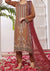 NAZIN LUXURY CHIFFON SEMI-STITCHED 3PC | D-03