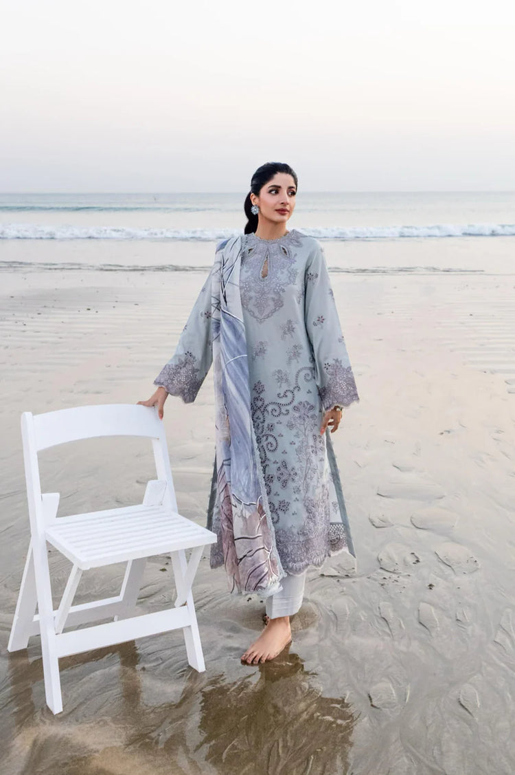 SAAGAR BY AABYAAN LUXURY FESTIVE LAWN | ZUMAR