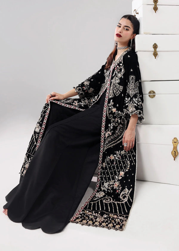 SARDINIA LAMORE UN-STITCHED 3PC | Black Swan