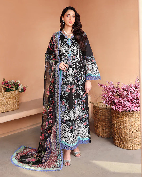 SUMMER REVERIE BY ROHEENAZ UN-STITCHED 3PC | Virella