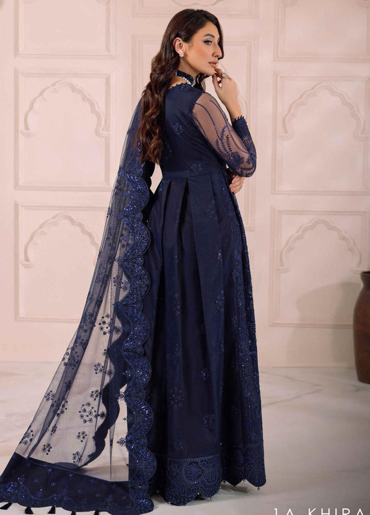 ALIZEH UN-STICHED 3PC|D-1A Khirad